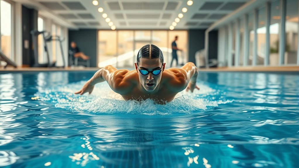 long distance swimming enhances endurance