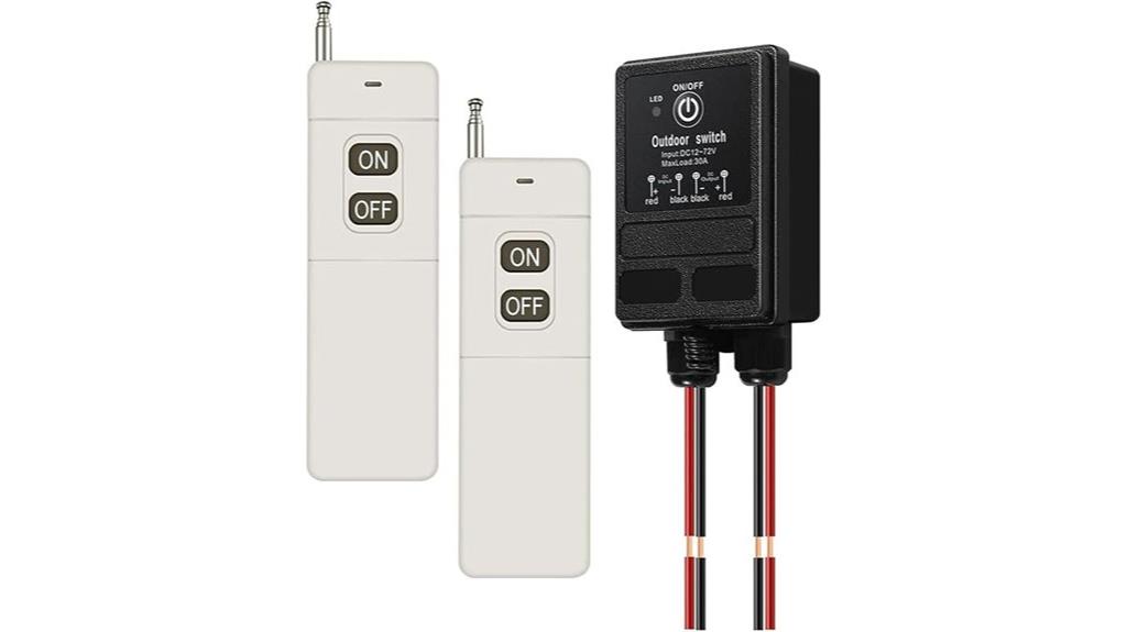 long range dc remote switch