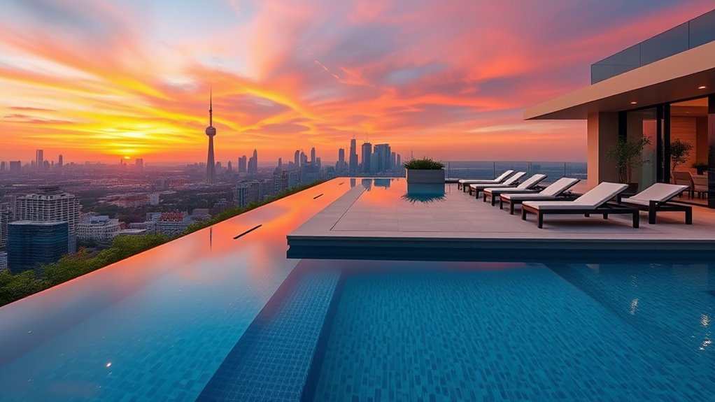 luxury outdoor retreat features