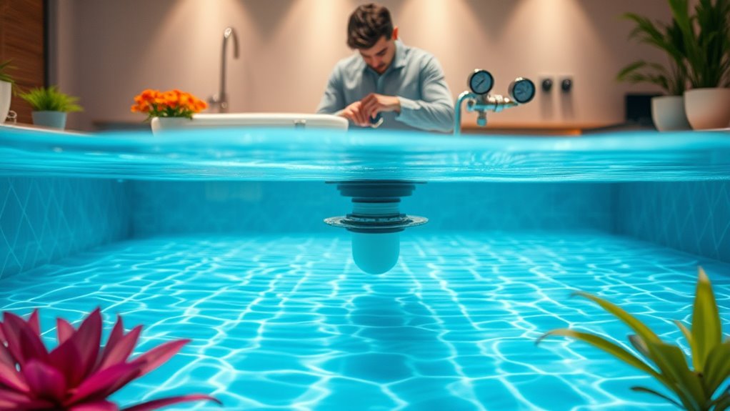 maintain clean water circulation