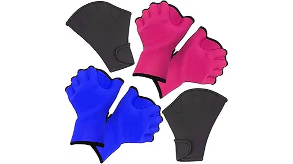 medium size colorful gloves