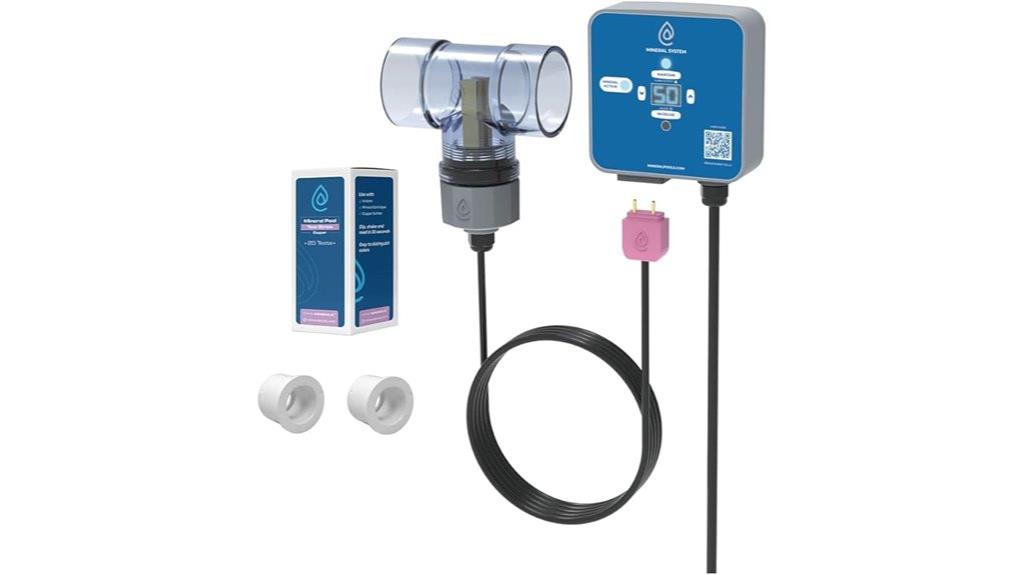 mineral ionizer hot tub