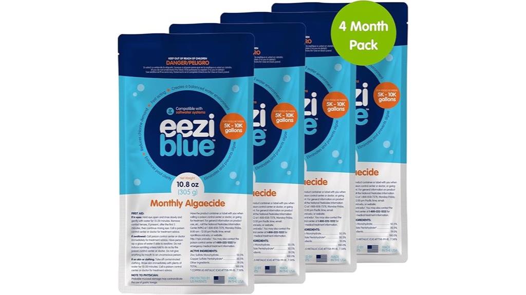monthly pool algaecide bundle