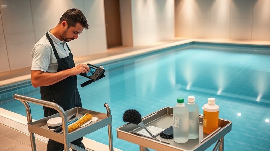 monthly pool maintenance checklist