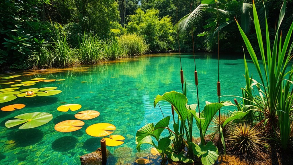 natural pool plant filtration