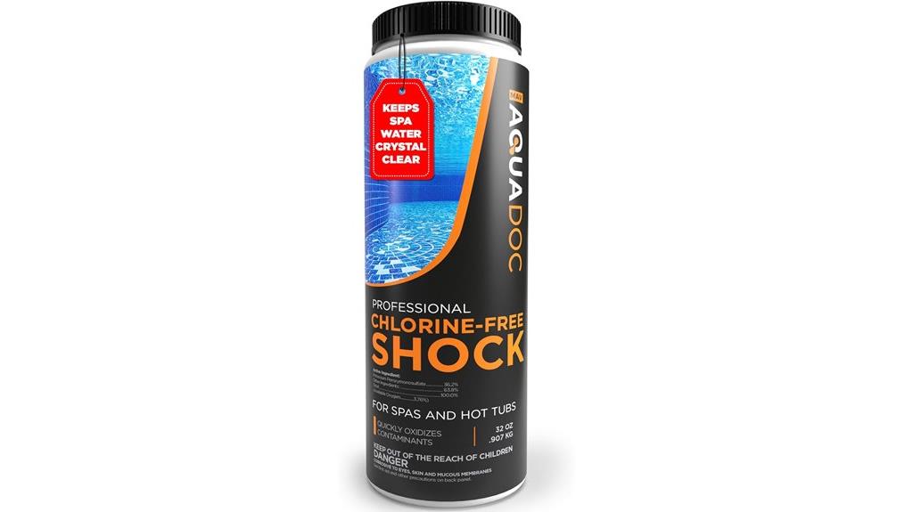 non chlorine spa shock