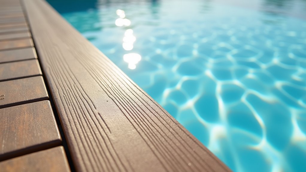 non slip infinity edge decking