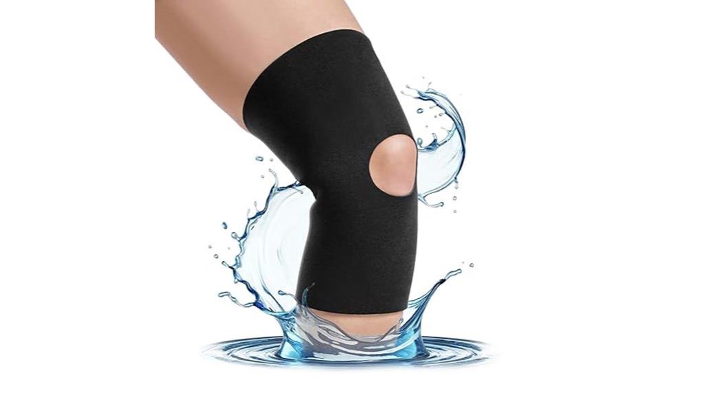 open patella knee sleeve