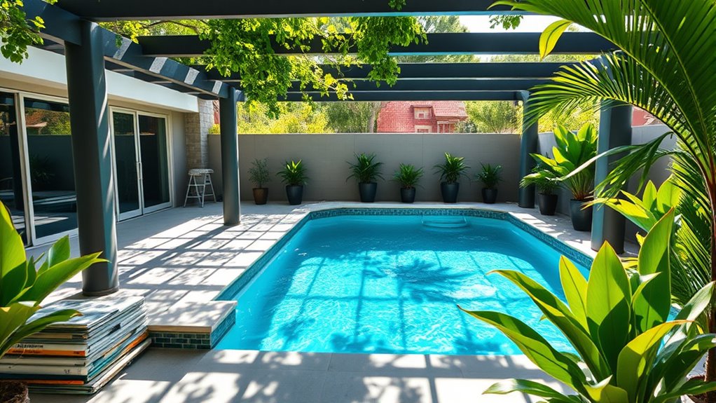 optimal pool placement considerations