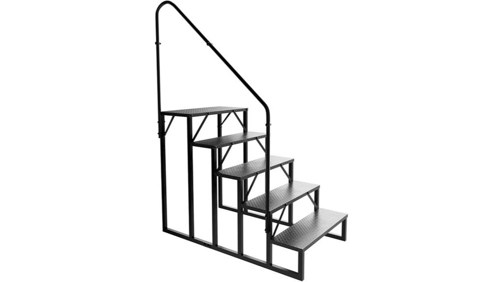 outdoor 5 step ladder