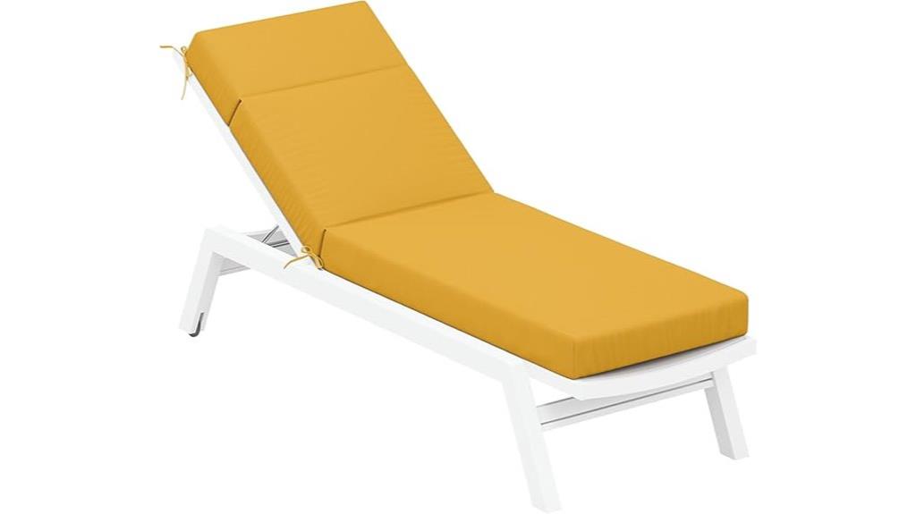 outdoor chaise lounge cushion