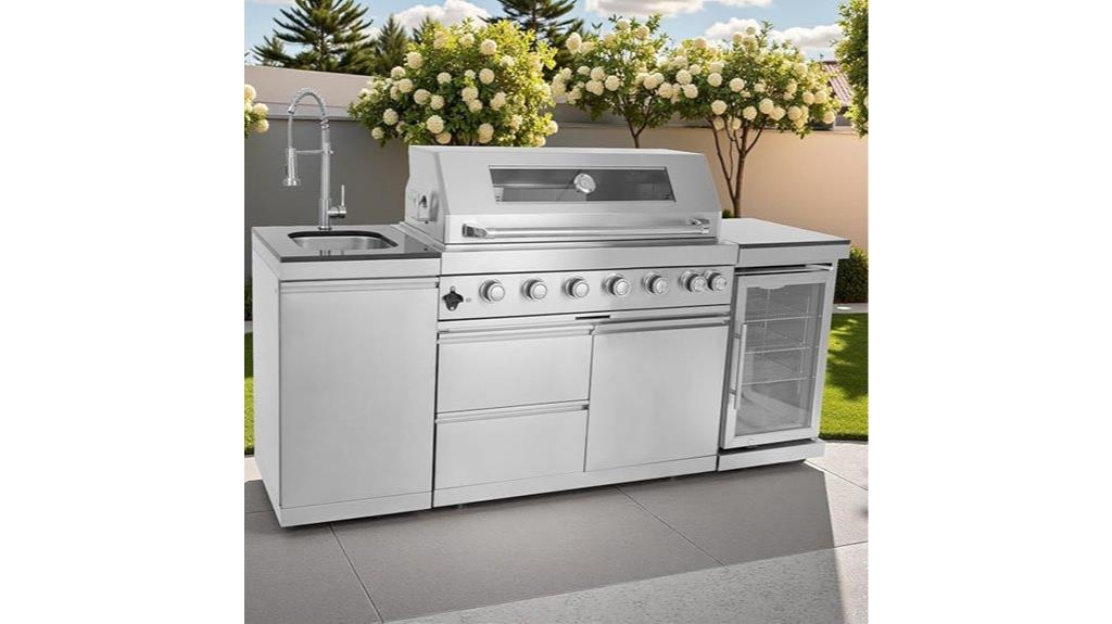 outdoor cooking and entertaining