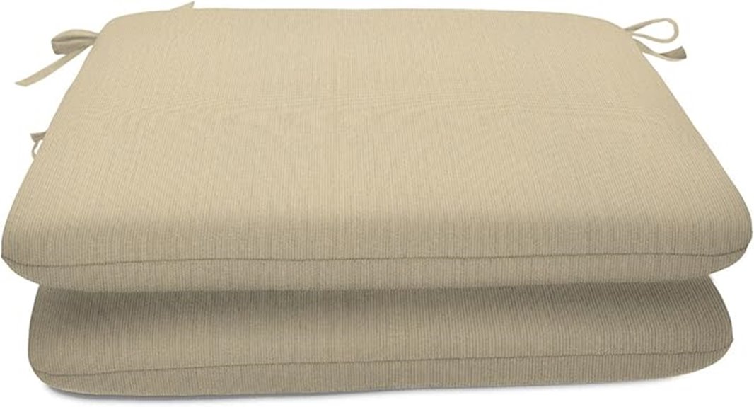 outdoor cushions pack of two