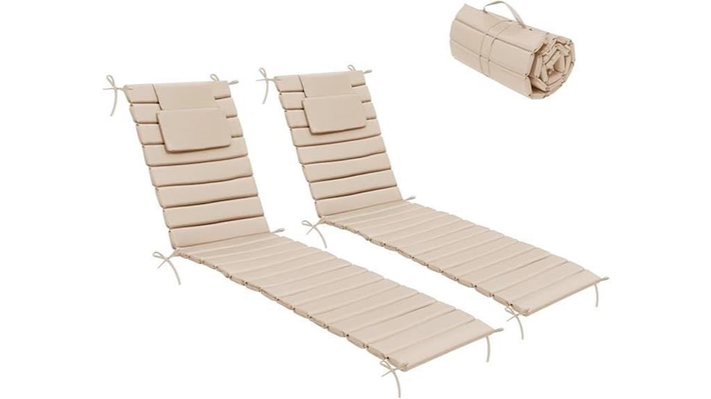 outdoor cushions set of two