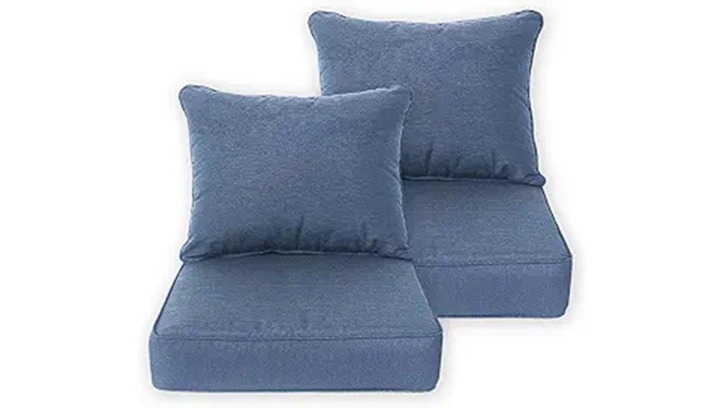 outdoor deep seat cushions