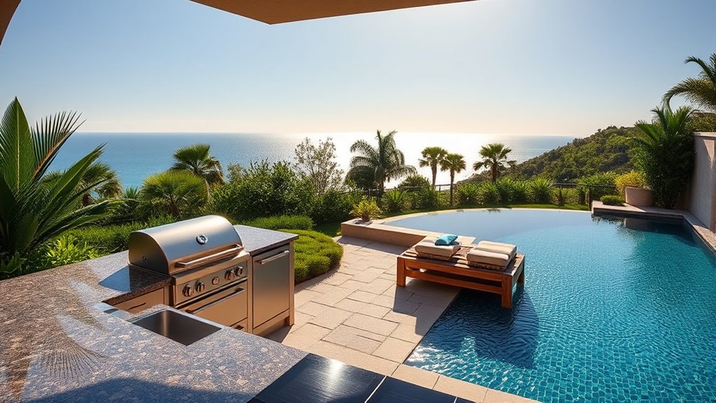 outdoor kitchen layout tips