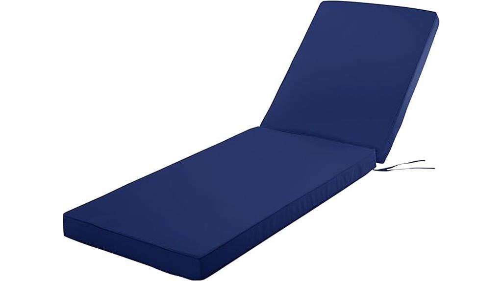 outdoor lounge chair cushion