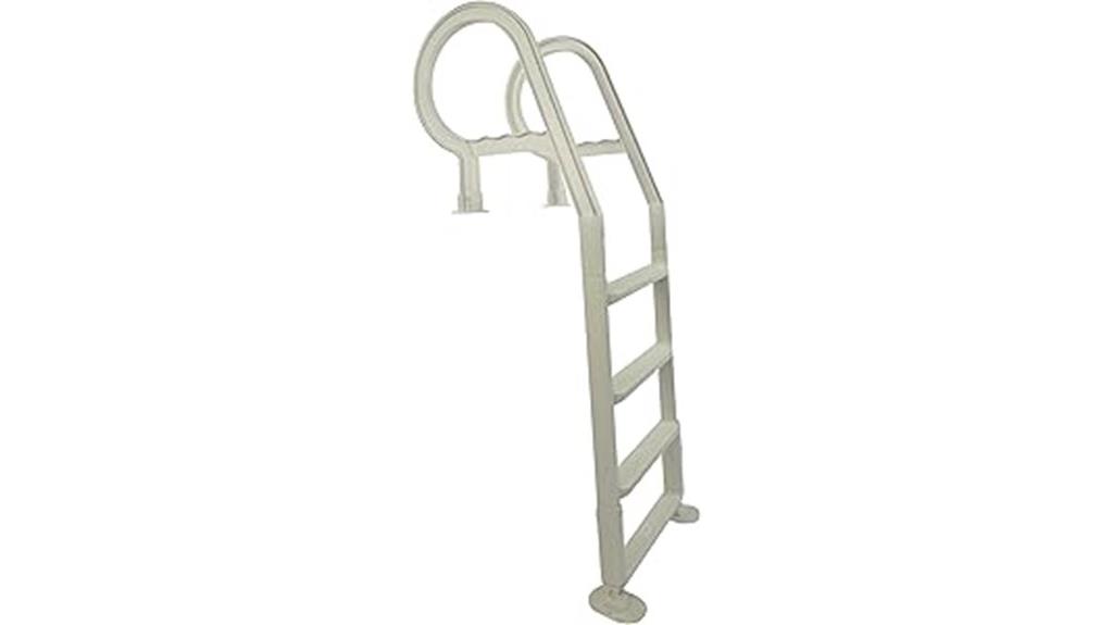 plastic pool deck ladder