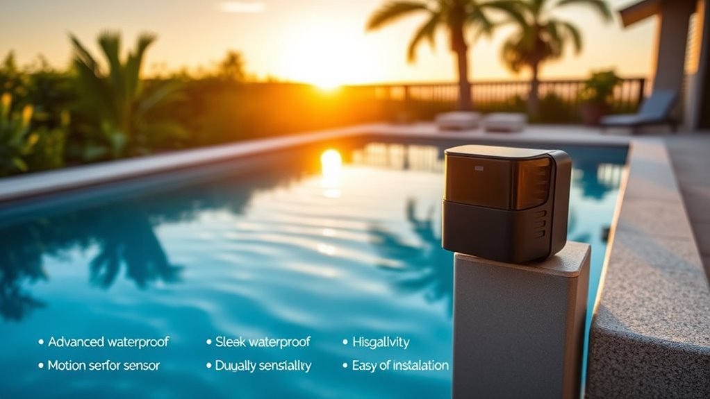 pool alarm sensor considerations