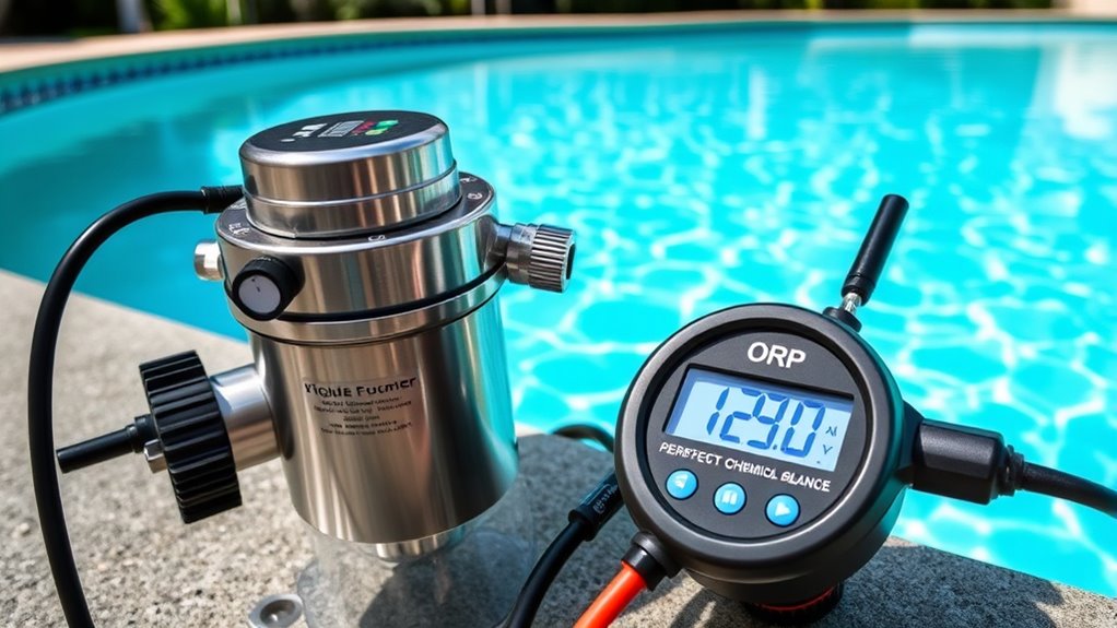 pool chemical control system