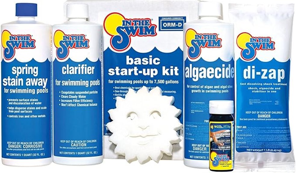pool chemical kit options