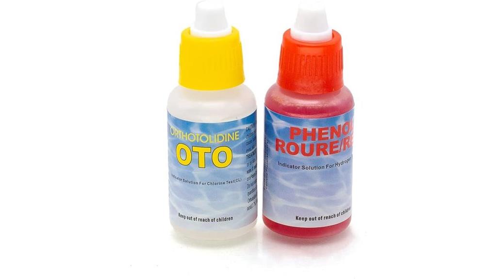 pool chemical testing refill