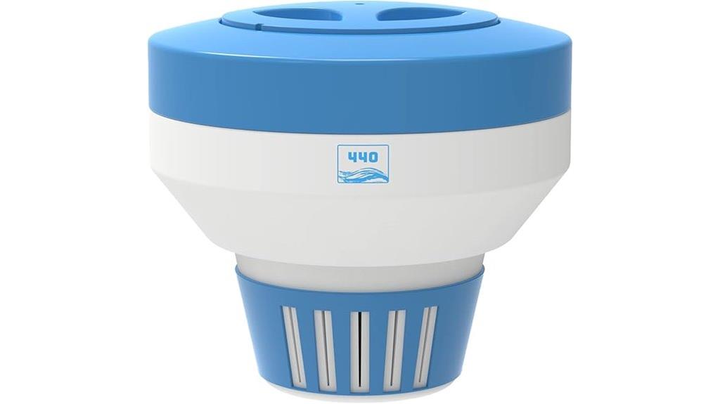 pool chlorine dispenser float