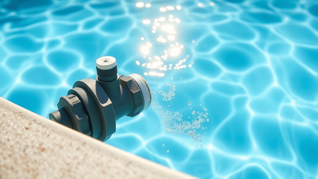 pool clarity and pressure