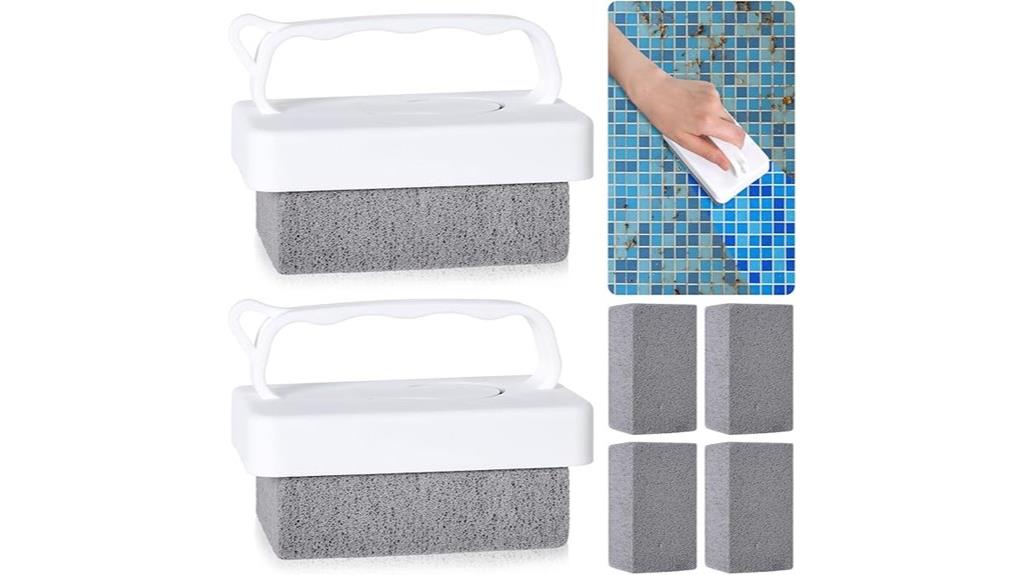 pool cleaning pumice stones