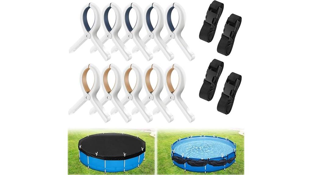 pool cover clips kit