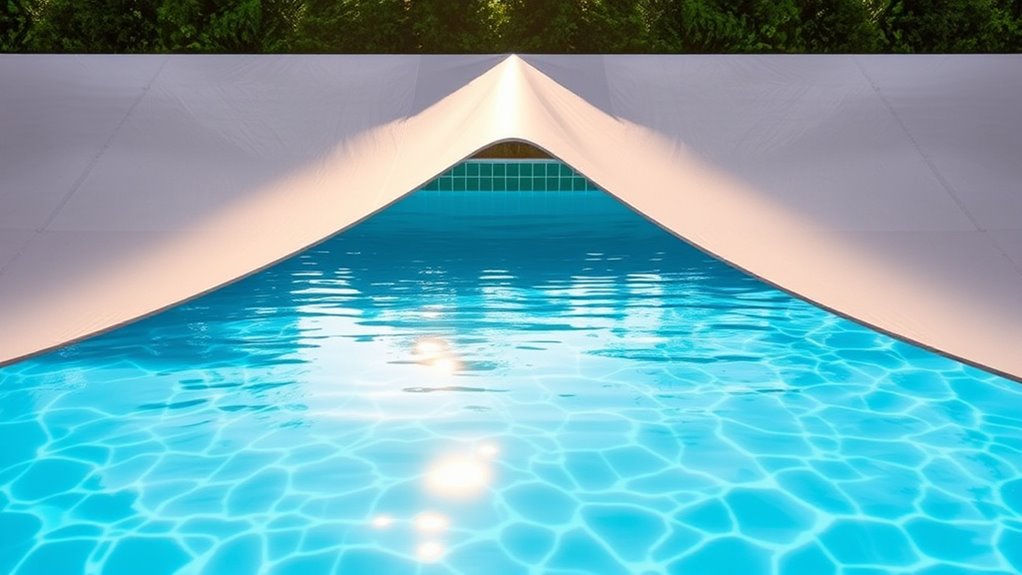 pool cover prolongs durability