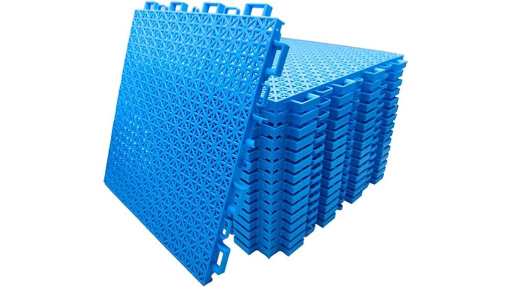 pool drainage mat pack
