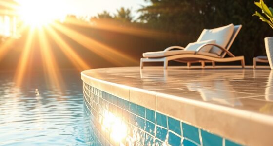 pool edge glare solutions