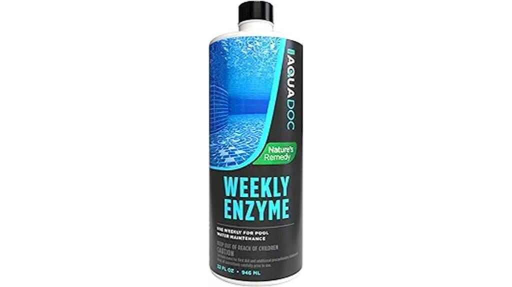 pool enzyme clarifies water