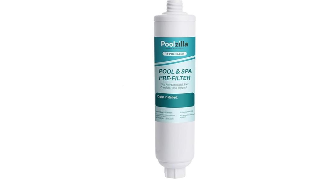 pool filter prefilter pack