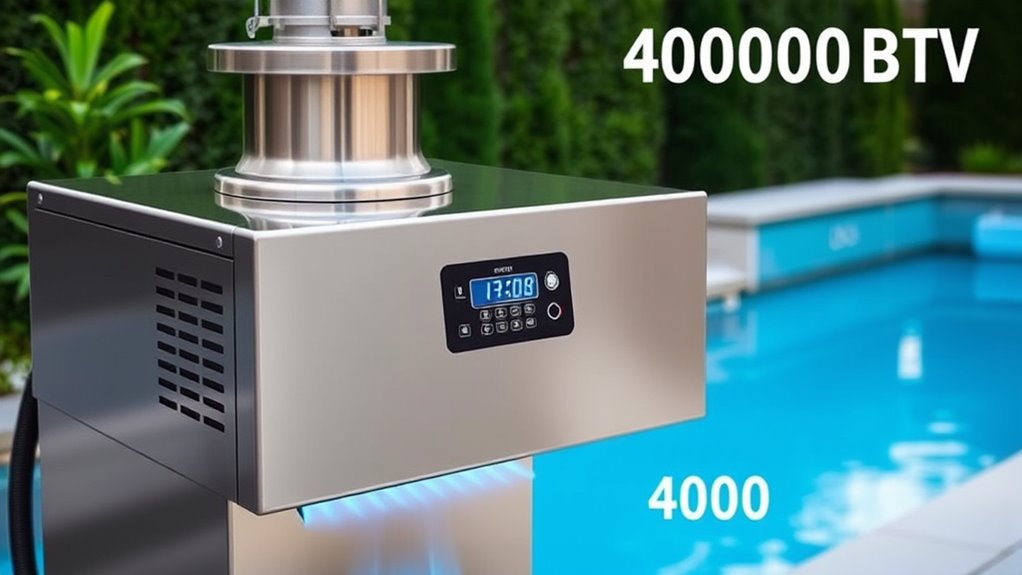 pool heater selection considerations