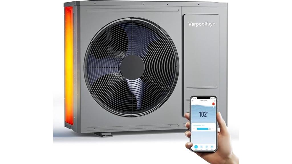 pool heater with wifi