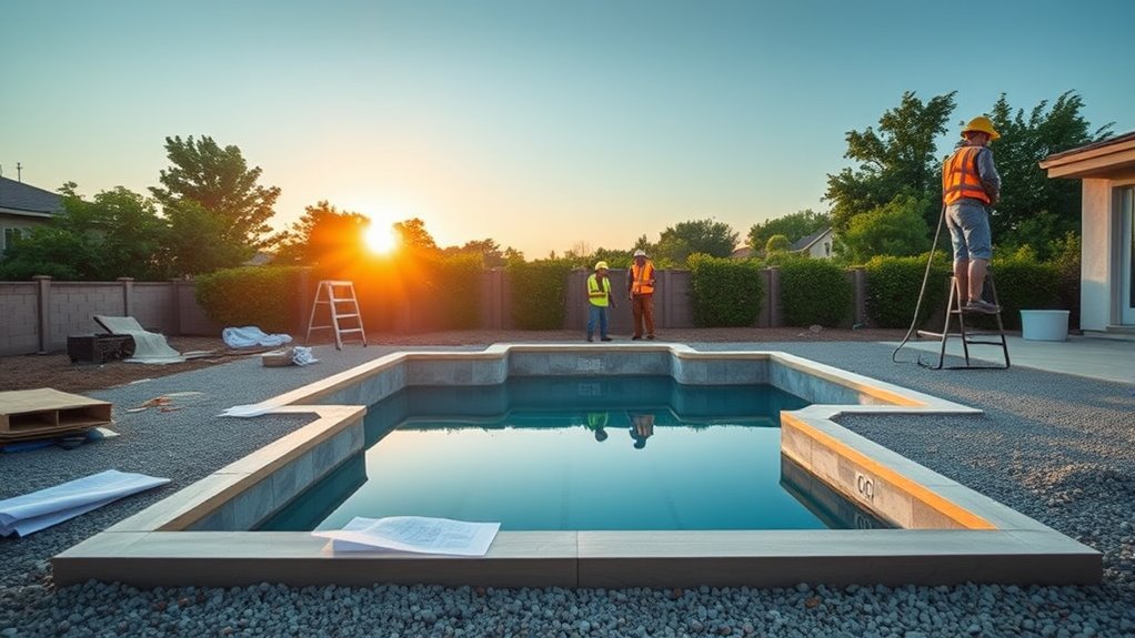 pool installation step by step