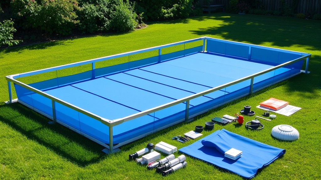 pool kit selection criteria