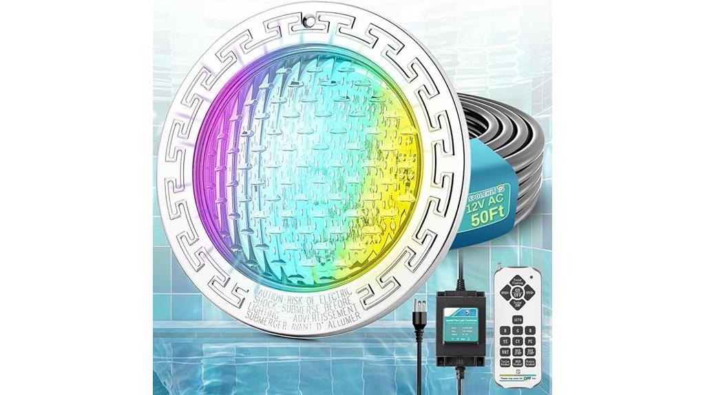 pool light with remote