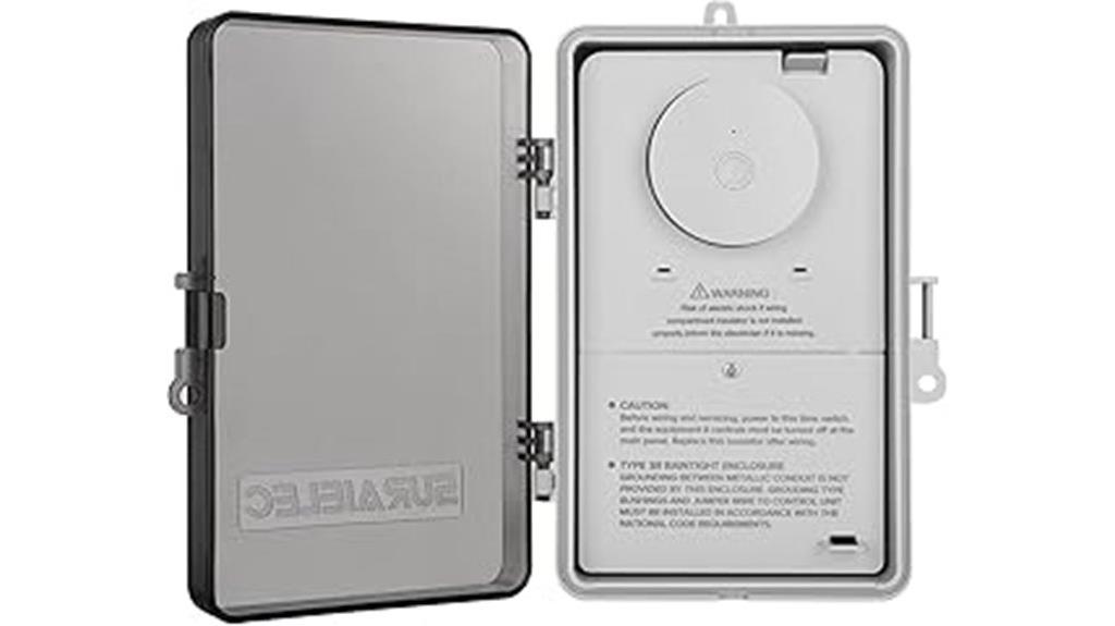 pool pump water heater timer