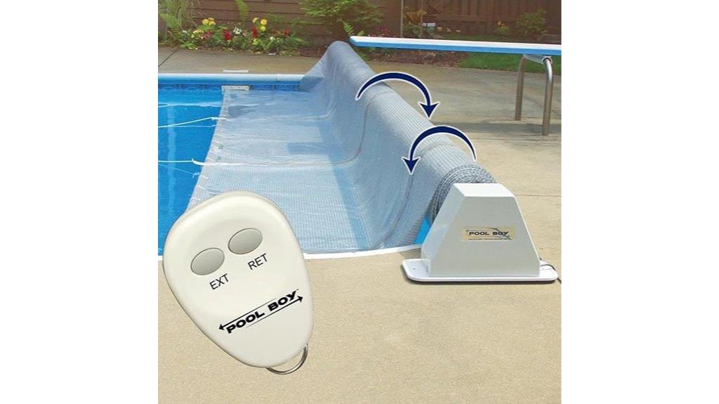 pool reel for solar blanket