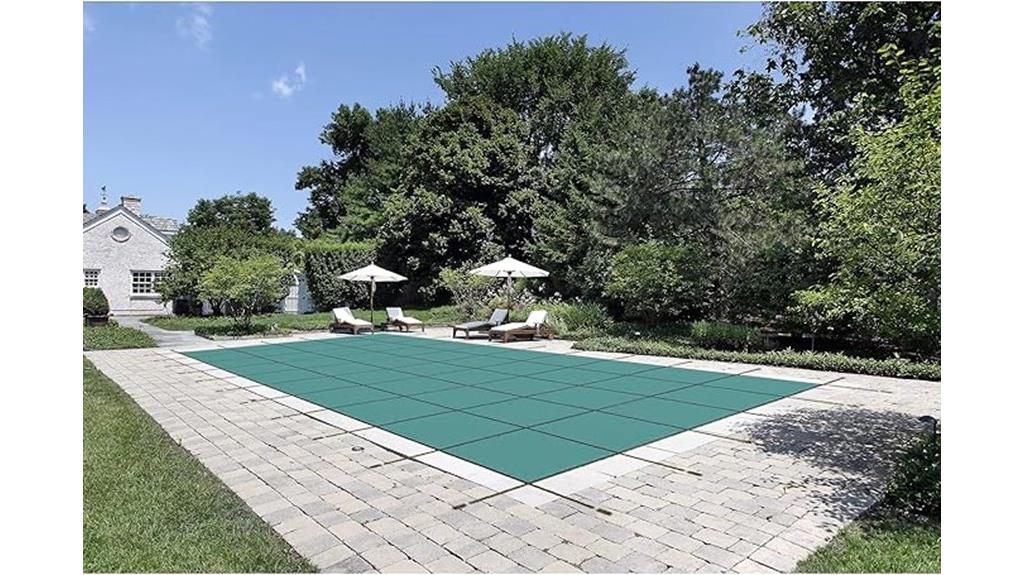 pool safety cover size