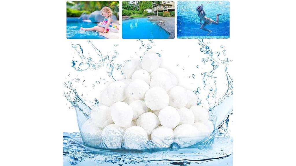 pool sand filter balls
