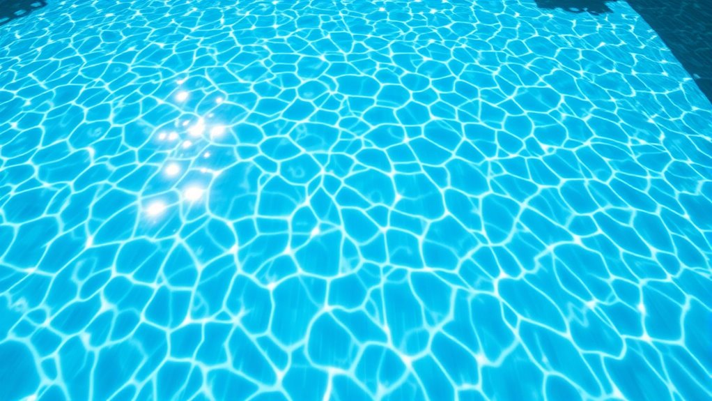 pool sanitization and clarity