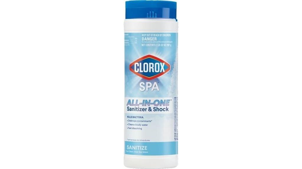 pool sanitizer and shock