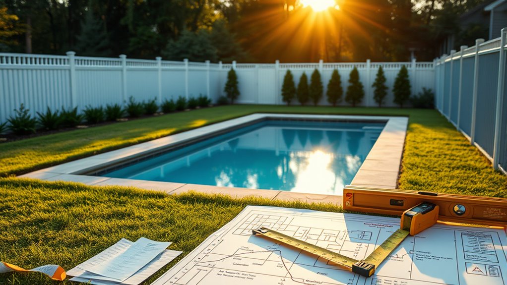 pool setback distance guidelines