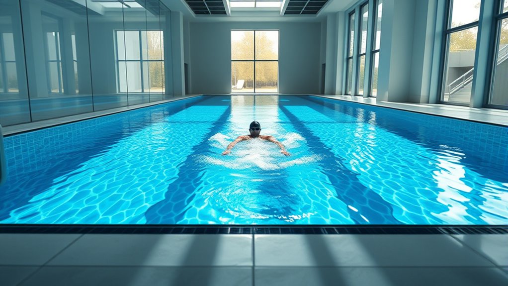 pool size and space