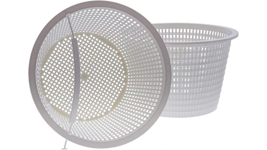 pool skimmer basket set