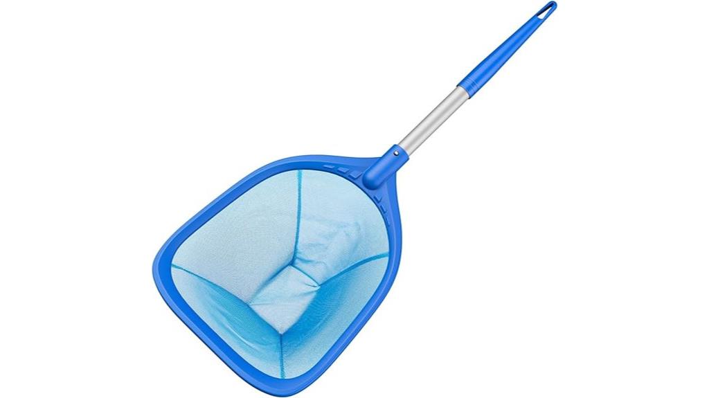 pool skimmer net with pole